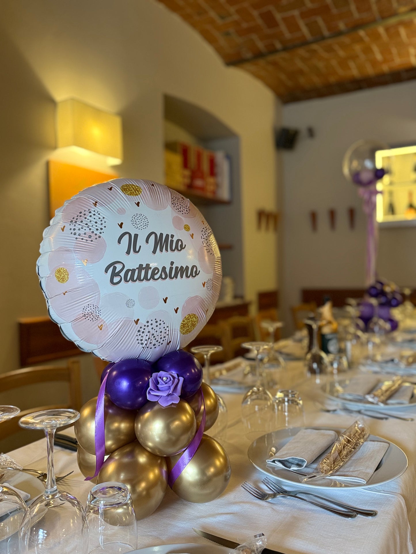 Composizione Palloncini Battesimo – personalizzabile