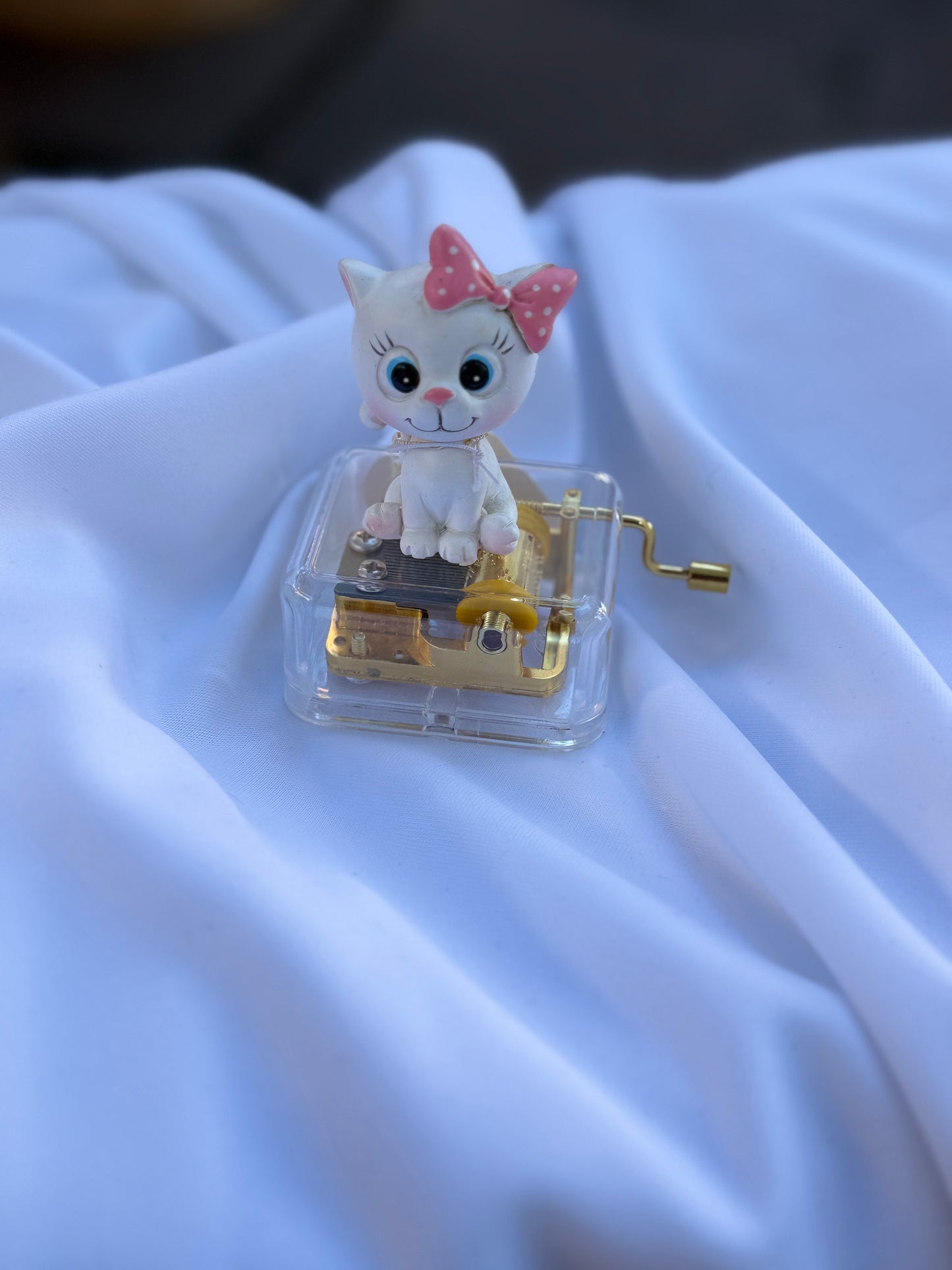 Carillon manuale con gattina