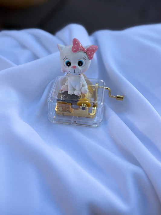 Carillon manuale con gattina