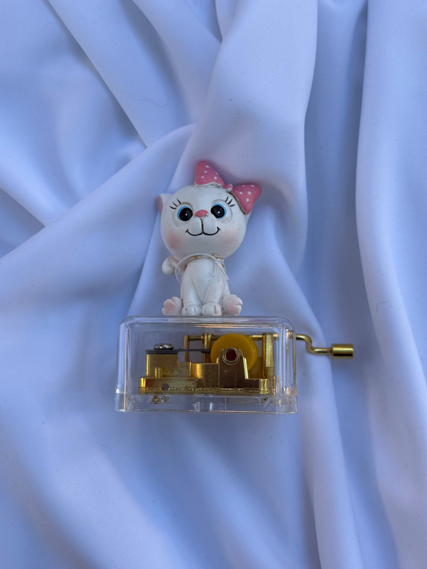 Carillon manuale con gattina