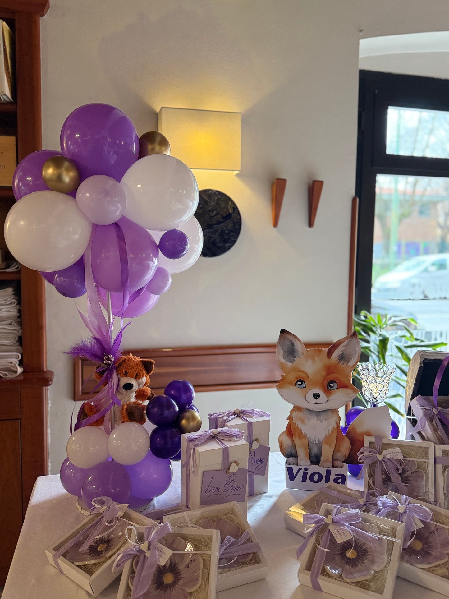 Composizione Palloncini Battesimo – personalizzabile