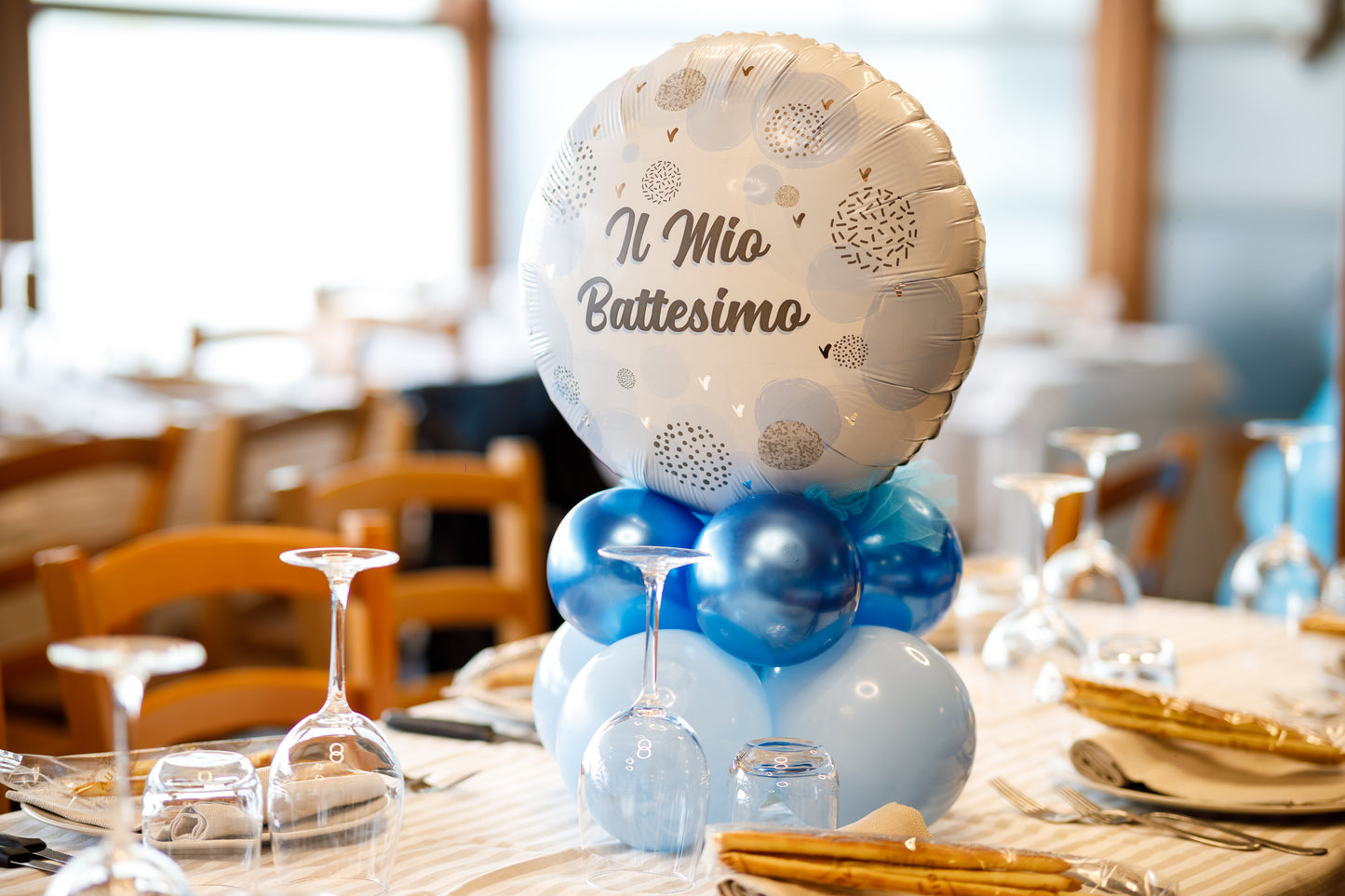 Composizione Palloncini Battesimo – personalizzabile